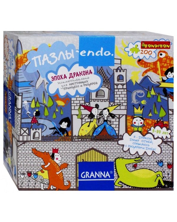 Игра-головоломка. Пазлы. Эпоха дракона