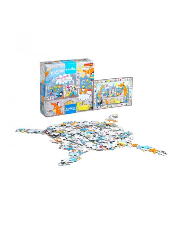 Игра-головоломка. Пазлы. Эпоха дракона