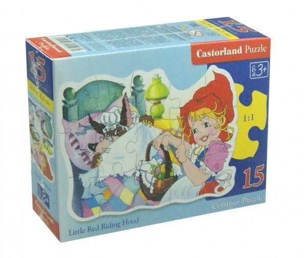 Пазл-midi. Красная Шапочка, 15 элементов