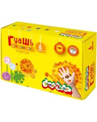 Гуашь Каляка-Маляка, 17,5 мл (6 цветов)