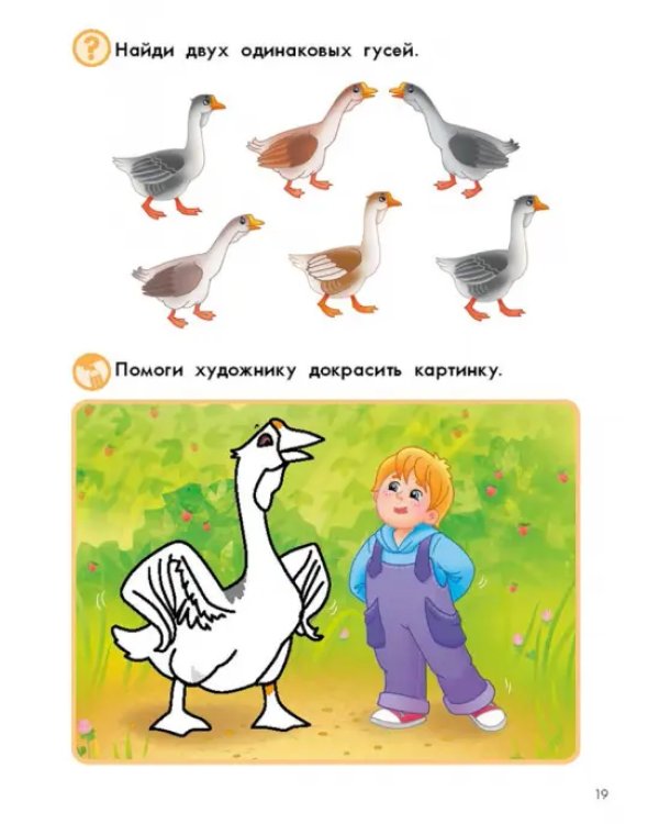 Птицы. Пособие для детей 3-6 лет