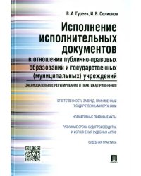 Исполнение исполнительных документов в отношении публично-правовых образований и гос. учреждений