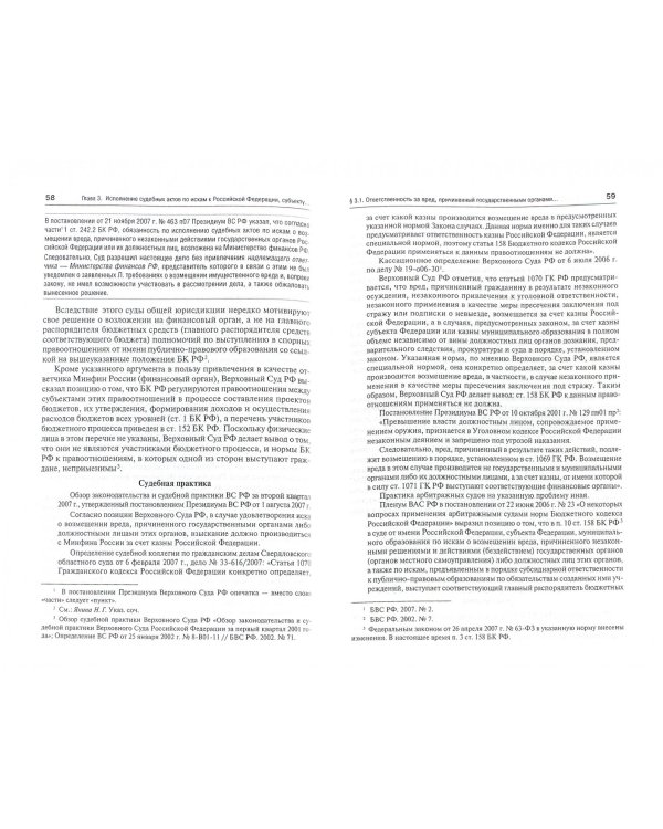 Исполнение исполнительных документов в отношении публично-правовых образований и гос. учреждений