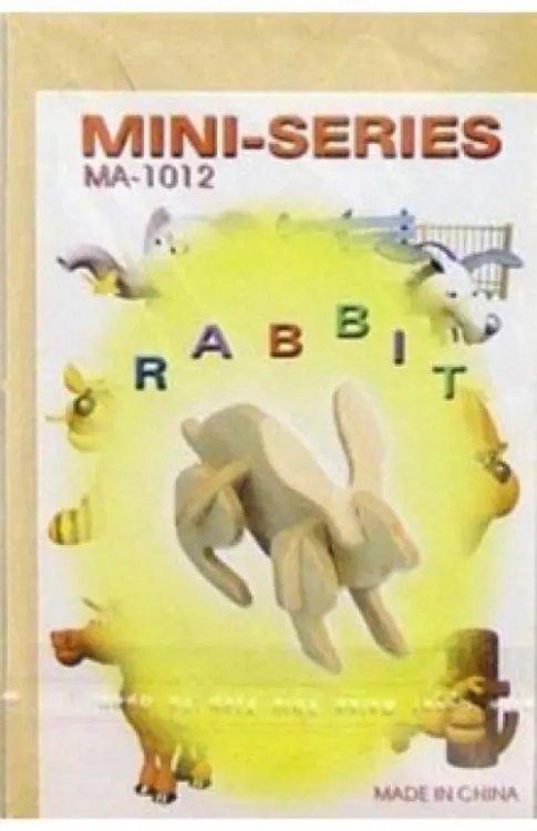 Сборная деревянная модель. Кролик Сборная деревянная модель. Кролик