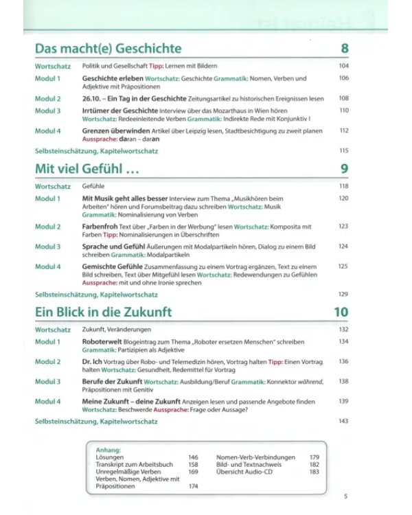 Aspekte neu. B2. Arbeitsbuch. Mittelstufe Deutsch (+ Audio CD)