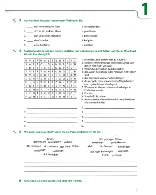 Aspekte neu. B2. Arbeitsbuch. Mittelstufe Deutsch (+ Audio CD)