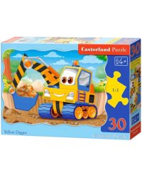 Пазл. Экскаватор, 30 элементов
