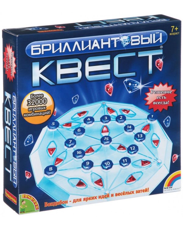 Настольная игра. Бриллиантовый квест