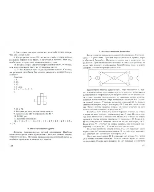 Математика в школе. 5-11 классы. Организация внеклассной работы