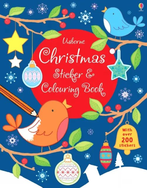 First Colouring Book Christmas Sticker and Colouring book