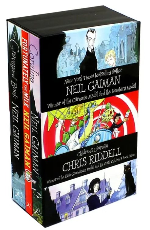 Neil Gaiman &amp; Chris Riddell Box Set (количество томов: 3)
