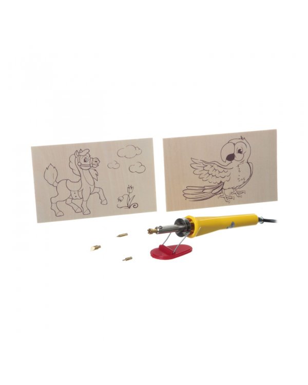 Французское творчество. Досуг с Буки. Выжигательный аппарат с 2 основами под выжигание