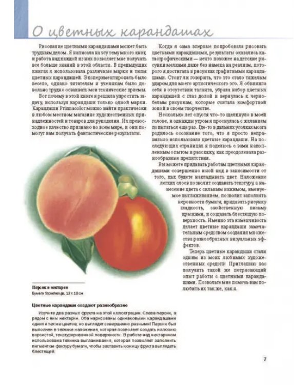 Рисунок цветными карандашами