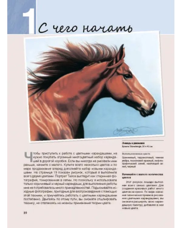 Рисунок цветными карандашами