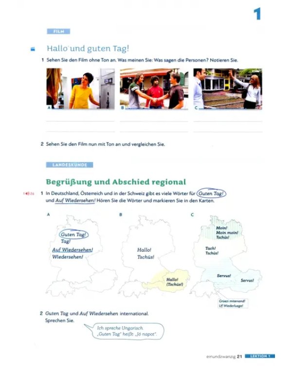 Schritte international Neu 1. Kursbuch + Arbeitsbuch + CD zum Arbeitsbuch (+ CD-ROM)
