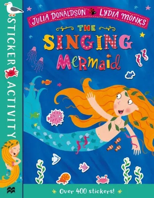 Sticker Activity The Singing Mermaid Sticker Book