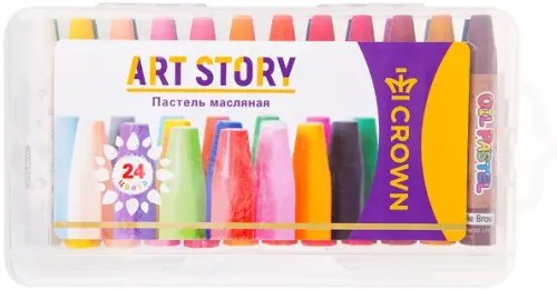 Пастель масляная, 24 цвета Пастель масляная, 24 цвета