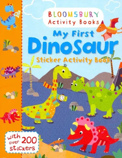 Activity books My First Dinosaur. Sticker Activity Book