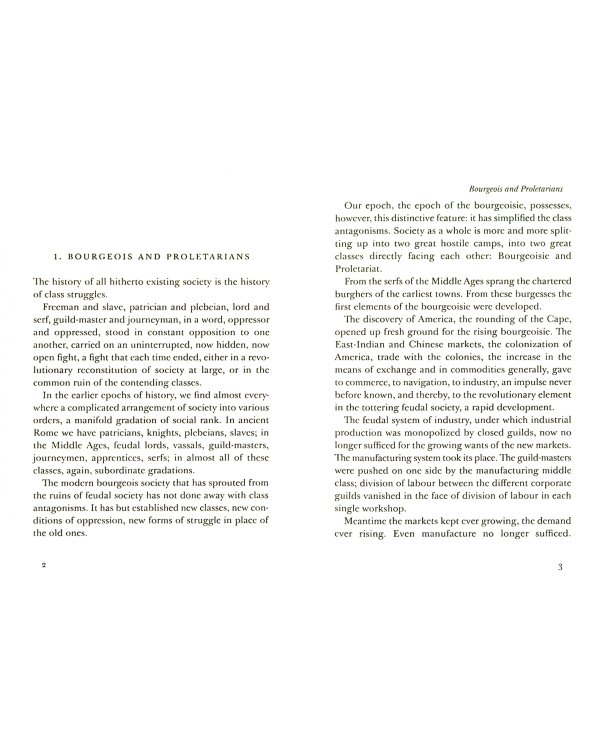 The Communist Manifesto