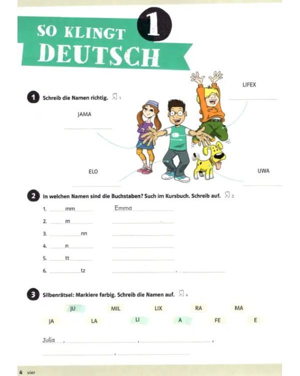 Die Deutschprofis A1. Übungsbuch