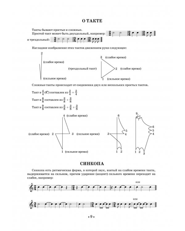 Сольфеджио для одного, двух и трех голосов. Ноты. Учебное пособие