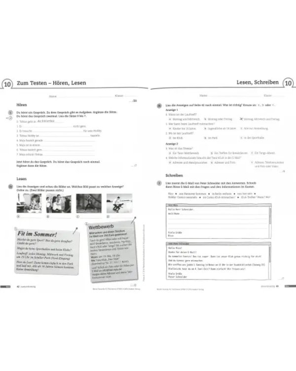 Дополнительное изображение книги «Beste Freunde A1 Testtrainer mit CD (+ CD-ROM)»