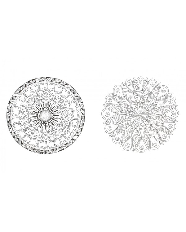 Дзен-дудлинг. Исцеляющие дзендалы