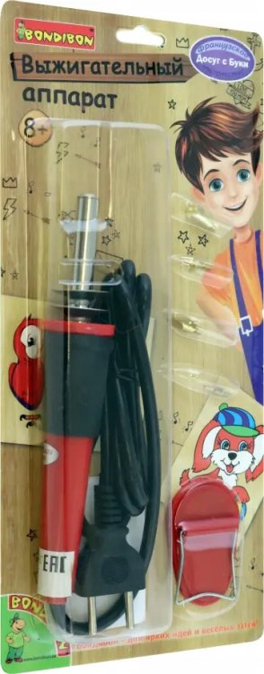 Досуг с Буки. Выжигательный аппарат с 3 дополнительными насадками Досуг с Буки. Выжигательный аппарат с 3 дополнительными насадками