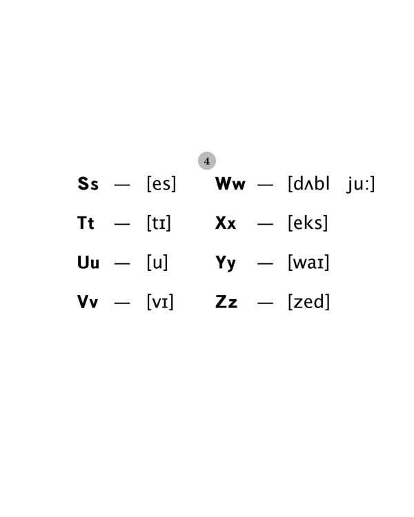 Таблицы по английскому языку для начальной школы