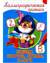 Пишем цифры,буквы,слоги