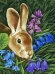 Живопись на холсте. Кролик, 30х40 см