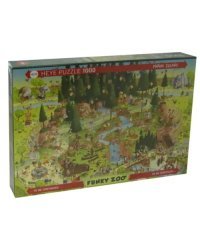 Пазл. Лесной зоопарк, 1000 элементов