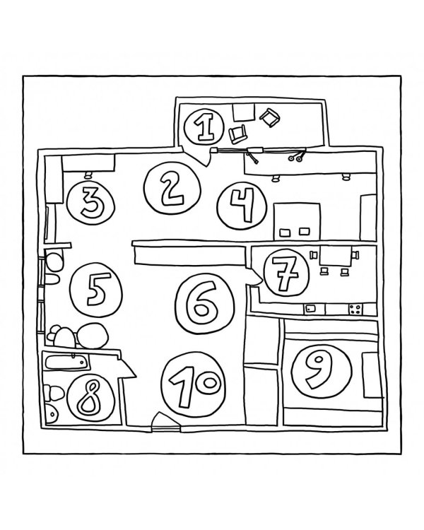 Творческий приступ. Автобиографическая драма-раскраска о счастье, вдохновении, взлетах и падениях