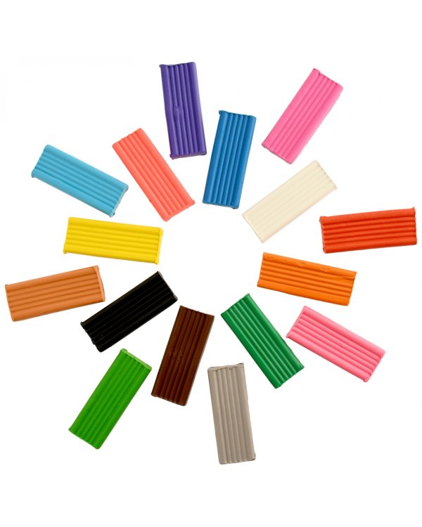 Пластилин "Каляка-Маляка", 16 цветов, 240 грамм, стек