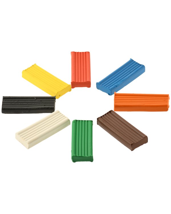 Пластилин "Каляка-Маляка", 8 цветов, 120 грамм, стек