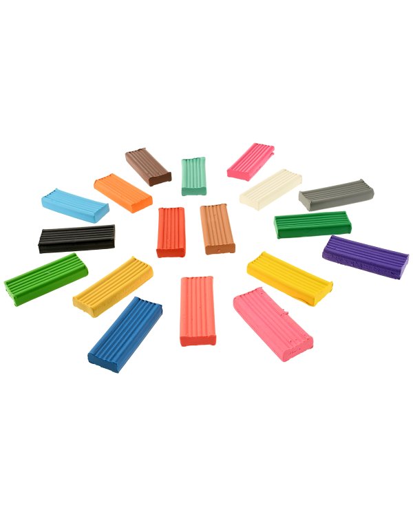 Пластилин "Каляка-Маляка", 18 цветов, 270 грамм, стек