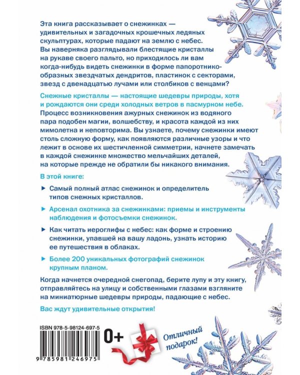 Снежинки. Тайная красота зимней природы. Занимательное снежинковедение