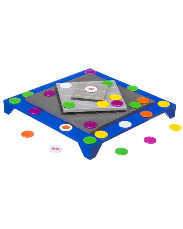 Настольная семейная игра. Круг в квадрате