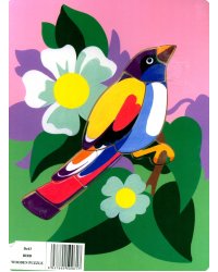 Деревянный пазл. Галка