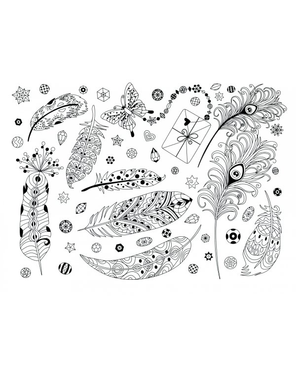 Книга волшебных животных. Раскрась меня