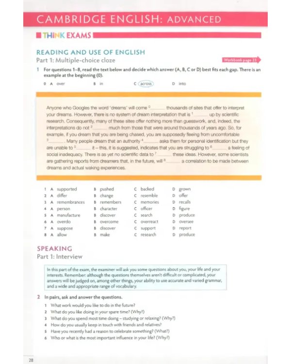 Think. Level 5. Student's Book