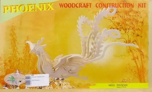 Сборная деревянная модель. Феникс