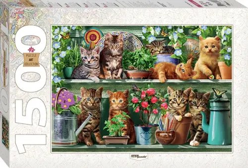 Пазл. Котята, 1500 элементов Пазл. Котята, 1500 элементов