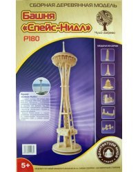 Сборная деревянная модель. Башня Спейс-Нидл