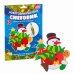 Новогодний коллаж. Снеговик