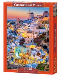 Пазл. Огни Санторини, 1000 элементов