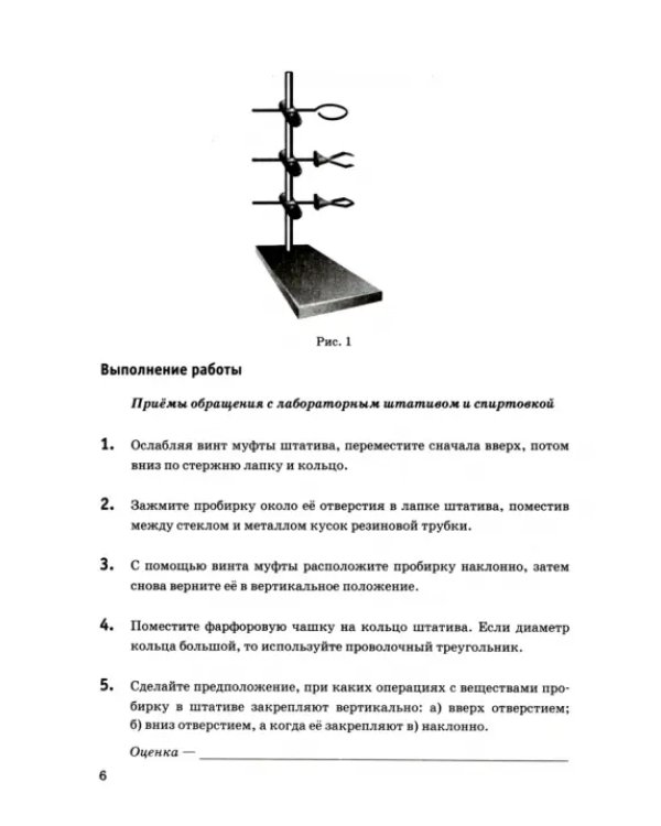 Дополнительное изображение книги «Химия. 8 класс. Тетрадь для практических работ к учебнику Г.Е. Рудзитиса, Ф.Г. Фельдмана. ФГОС»