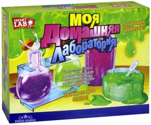 Набор для опытов. Моя домашняя лаборатория Набор для опытов. Моя домашняя лаборатория