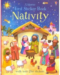 First Sticker Book Nativity