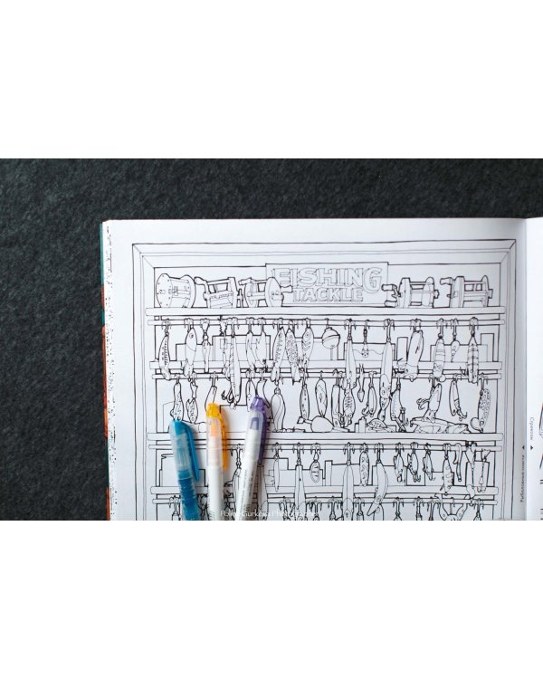 Удивительные коллекции. Раскраска с самыми невероятными предметами, реальными и выдуманными